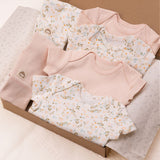 Floral Baby Layette Gift Set, 6 Pc