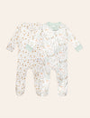 My Little Zone - 2-Pack Zipper Footies - Woodland Collection