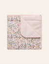 My Little Zone - 2-Sided Cotton Blanket - Botanical Collection - Pink