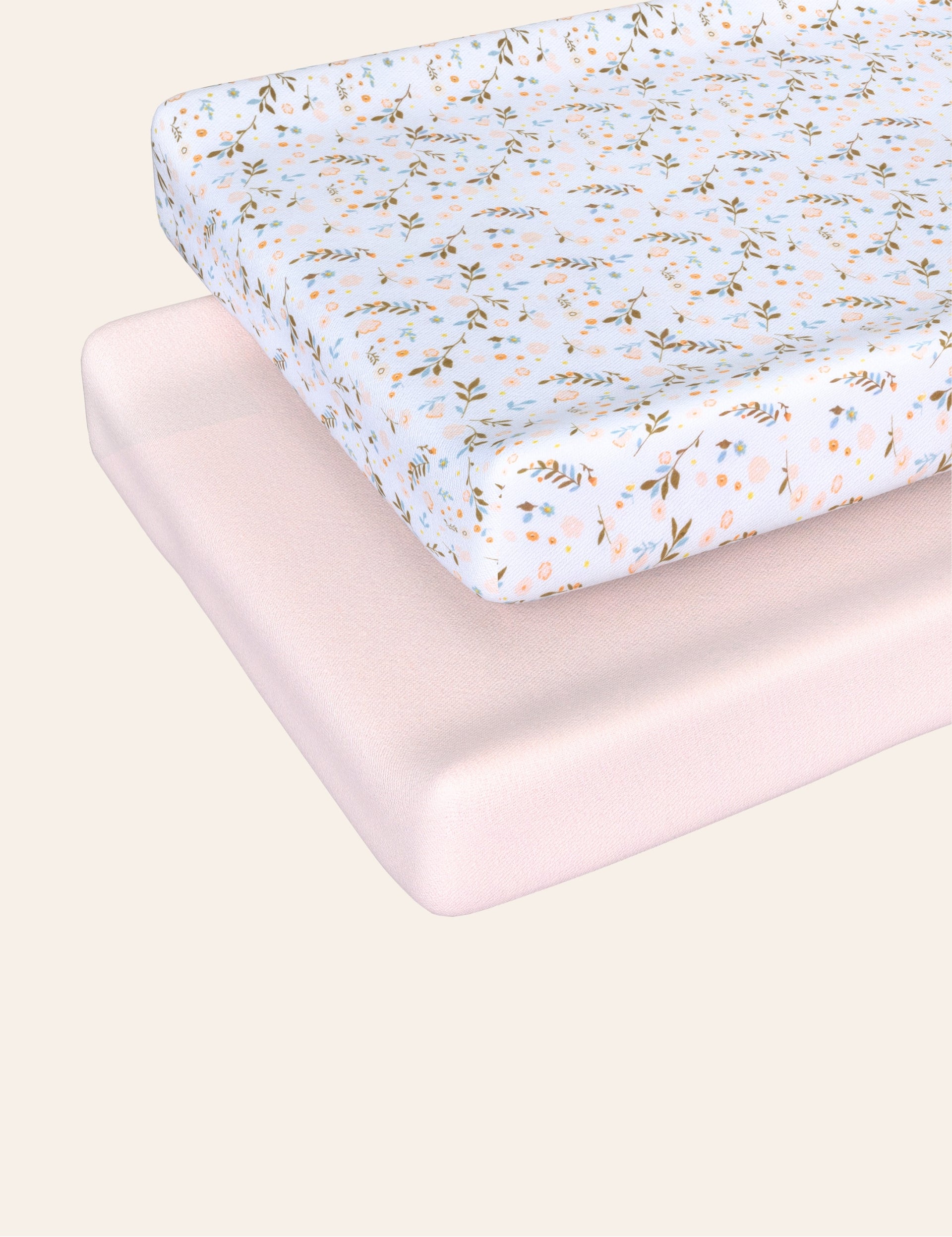 summer infant changing pad covers Floral Diaper Changing Pad Cover, 2 Pc – My Little Zone