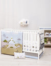 My Little Zone Dino Safari Six Piece Crib Bedding Set