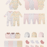 Floral Baby Layette Gift Set, 30 Pc
