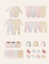 My Little Zone - 30-Pieces Baby Essentials Set - Flower Collection
