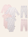 My Little Zone - 6-Pieces Baby Essentials Set - Flower Collection