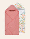 My Little Zone - 2-Pack Hooded Baby Towels - Flower Collection