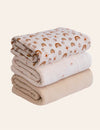 My Little Zone - 3-Pack Muslin Swaddle Blankets - Rainbow Collection