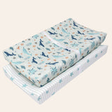 Ocean Diaper Changing Pad Cover