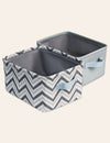 My Little Zone - 2 Pack Baby Storage Bins (Blue Grey)