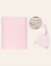 My Little Zone - Newborn Receiving Set - Botanical Collection - Solid Pink - Newborn