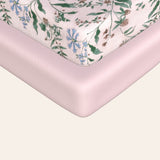 Botanical Pink Baby Crib Sheets, 2 Pc