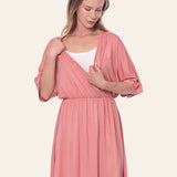 Pink Maternity Dress