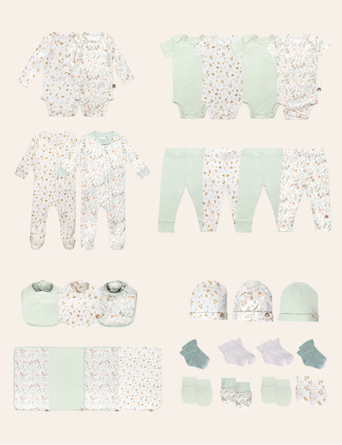 My Little Zone - 30-Pieces Baby Essentials Set - Woodland Collection
