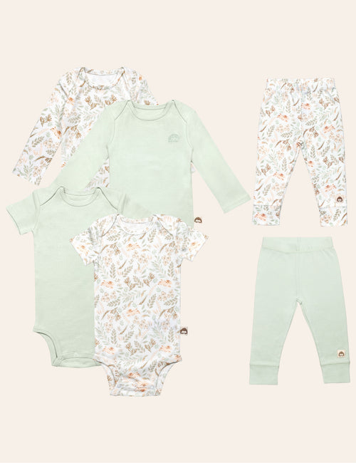My Little Zone - 6-Pieces Baby Essentials Set - Woodland Collection