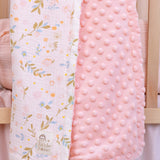 Floral 2-Sided Minky Infant Blanket