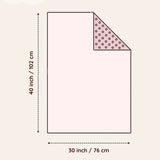 Floral 2-Sided Minky Infant Blanket
