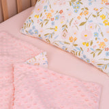 Floral 2-Sided Minky Infant Blanket