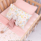 Floral 2-Sided Minky Infant Blanket