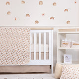 Neutral Rainbow 2-Sided Neutral Muslin Blanket