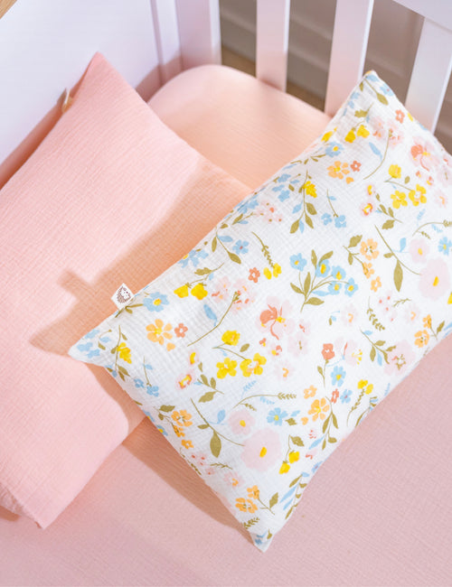 My Little Zone - 2-Pack - Baby Pillow Case - Flower Collection