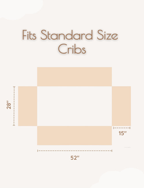 My Little Zone - Bed Skirt - Botanical Collection