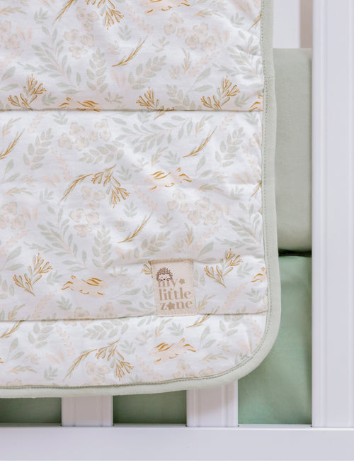 My Little Zone - 2-Sided Cotton Blanket - Woodland Collection