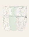 My Little Zone - 3-Pack Baby Swaddle Wraps - Woodland Collection