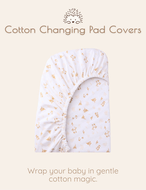My Little Zone - Jersey 2-Pack Changing Pad Covers - Woodland Collection (Green - Woodland)