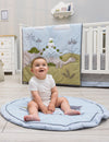 My Little Zone Dino Safari Round Cotton Playmat