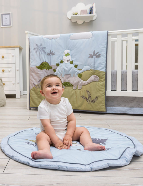 My Little Zone Dino Safari Round Cotton Playmat
