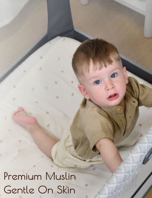 My Little Zone - 2-Pack Pack N Play Sheets - Rainbow Collection - 27"x39"x5"