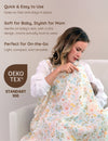 My Little Zone - Muslin Nursing Cover - Flower Collection - Print