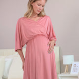 Pink Maternity Dress