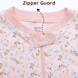 Floral Baby Girl Pajamas Sleep and Play, 2 Pc