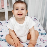 Butterfly Crib Bedding Set Girl