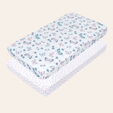 Butterfly Baby Crib Sheets Fitted