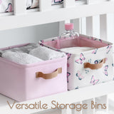 Butterfly Canvas Storage Bins