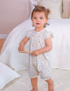 My Little Zone - 2-Pack Short Sleeve Baby Girl Rompers - Flower Collection