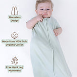 Neutral Green Baby Sleep Sack