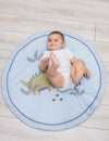 My Little Zone Dino Safari Round Cotton Playmat