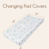 Ocean Diaper Changing Pad Cover