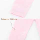 Botanical Pink Knotted Baby Gowns, 2 Pc