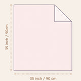 Pink Newborn Receiving Blankets Set