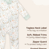 Woodland Organic Baby Layette Gift Set, 30 Pc