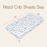 Butterfly Baby Crib Sheets Fitted