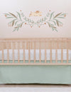 My Little Zone - Jersey 2-Pack Crib Fitted Sheets - Woodland Collection (Green - Woodland)
