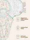 My Little Zone - 3-Pack Baby Swaddle Wraps - Woodland Collection