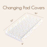 Woodland Diaper Changing Pad Cover, 2 Pc