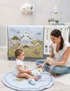 My Little Zone Dino Safari Round Cotton Playmat