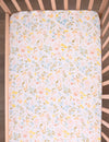My Little Zone - 2-Pack Muslin Crib Fitted Sheets - Flower Collection