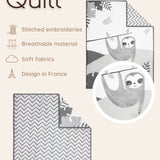 Sloth Crib Bedding Set